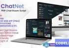 ChatNet v1.6.1 - PHP Chat Room &amp; Private Chat Script - nulled