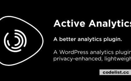 Active Analytics v2.5.8