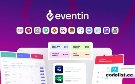 WP Eventin v4.0.0 - Events Manager &amp; Tickets Selling Plugin for WooCommerce