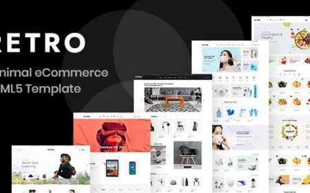 Retro - Clean Minimal eCommerce HTML5 Template