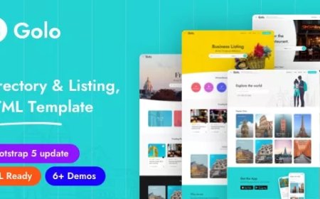 Golo - Directory Listing HTML Template v1.0.4