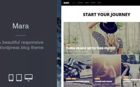 Mara v2.4.81 - Beautiful Photo WordPress Blog Theme