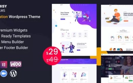 Bisy - Education WordPress Theme
