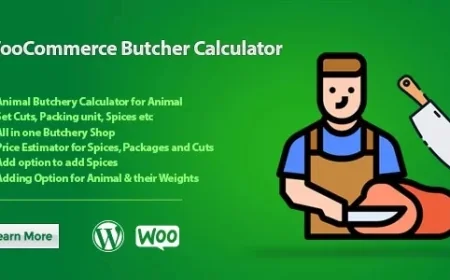 WooCommerce Butcher Calculator Plugin