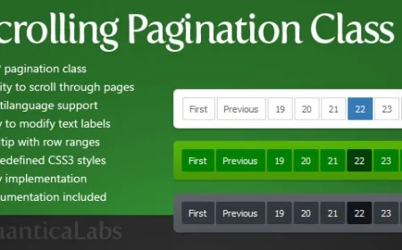 Scrolling Pagination Class