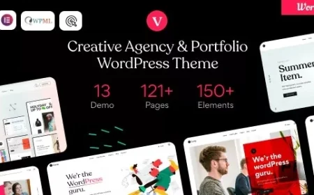 vCamp v1.7 - Creative Agency &amp; Portfolio WordPress Theme