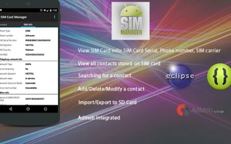 SIM Card Manager with Admob