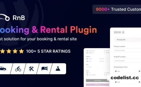 RnB v17.0.3 - WooCommerce Booking &amp; Rental Plugin