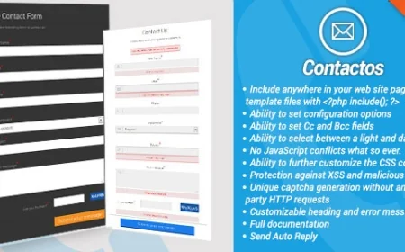 Cross Platform Simple PHP Contact Form