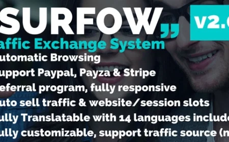 Surfow V2.0 - Traffic Exchange System