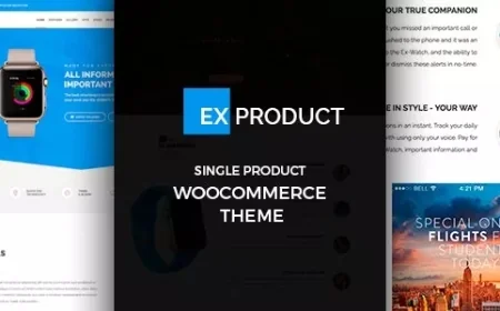 ExProduct - Single Product Theme
