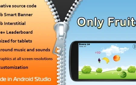 Only Fruits Game with AdMob and Leaderboard