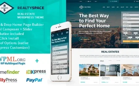 Realtyspace - Real Estate WordPress Theme v1.5.0