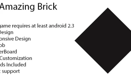 Amazing Brick Template AdMob + leaderboard