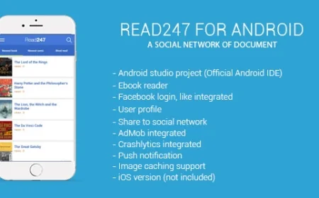 Read247 - social network of document (android)