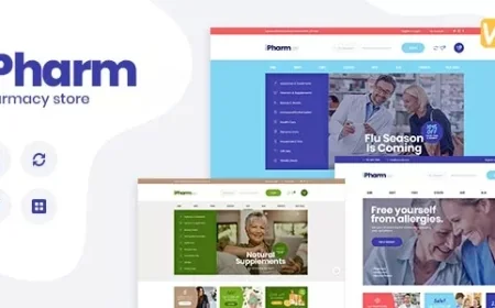 IPharm v1.1.0 - Online Pharmacy &amp; Medical WordPress Theme