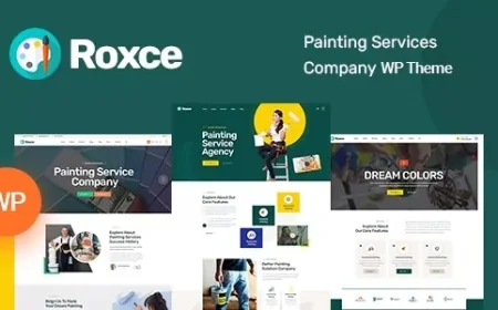 Roxce - Painting Services WordPress Theme v1.1.6