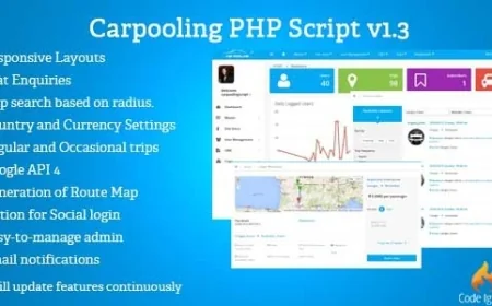 Carpooling / Ridesharing Script