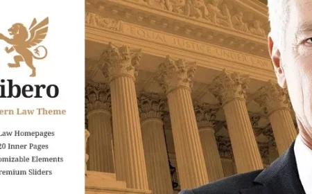 Libero - Lawyer and Law Firm Theme v2.4.1