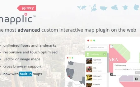 Mapplic - Custom Interactive Map jQuery Plugin