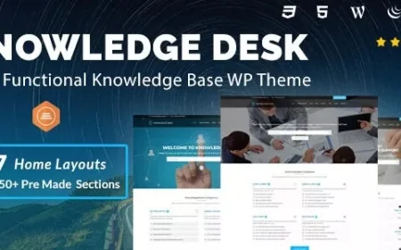 Knowledgedesk v1.3.8 - Knowledge Base WordPress Theme