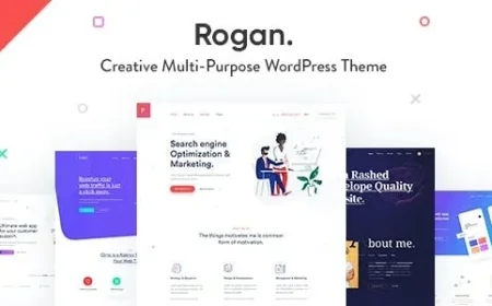 Rogan - Creative Multipurpose WordPress Theme for Agency, SaaS, Portfolio v1.8.2