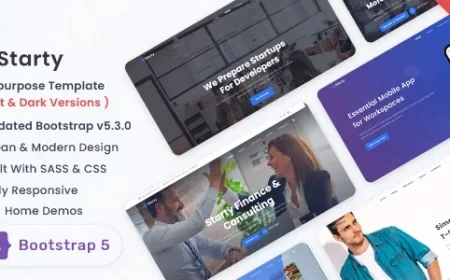 Starty - Multipurpose Bootstrap 5 Landing Template v1.2