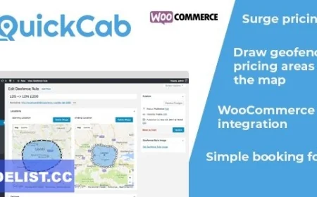 QuickCab v1.3.3 - WooCommerce Taxi Booking Plugin
