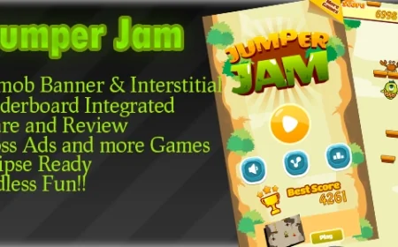 Jumper JAM Admob + Leaderboard +Powerups+Endless