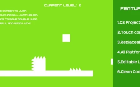 Auto Platformer-HTML5 & Mobile