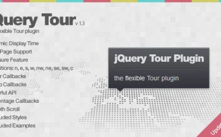 jQuery Tour - the flexible Tour plugin