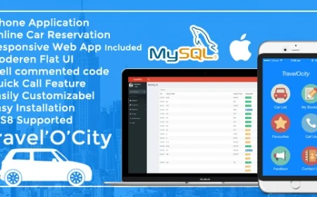 TravelOcity - Car Rental iOS Mobile App