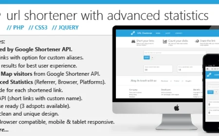 URL Shortener Script with Statistics