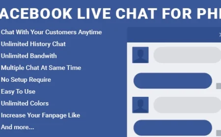 Facebook Live Chat for PHP