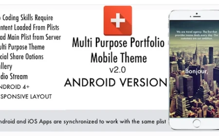 Multi Purpose Mobile Theme Android
