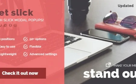 Slick Modal - CSS3 Powered Popups