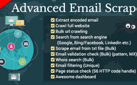 Advanced Email Scraper