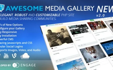 Awesome Media Gallery v2.0