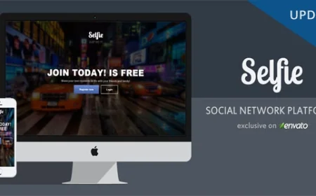 Selfie - Social network platform | Images and Media