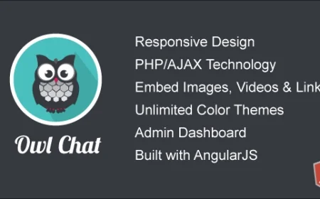 Owl Chat v2.0 - Responsive Chat Community
