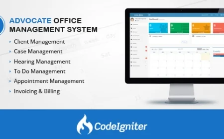 Advocate Office Management System v1.3