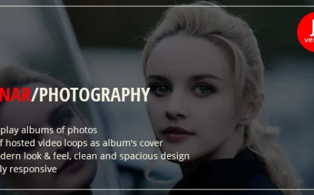 Lunar - jQuery Photography Portfolio