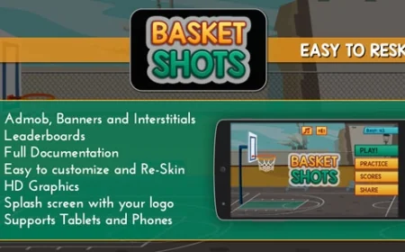 Basket Shots - HD Basketball Game Template