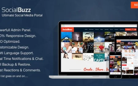 SocialBuzz v1.2 - Ultimate Social Media Portal
