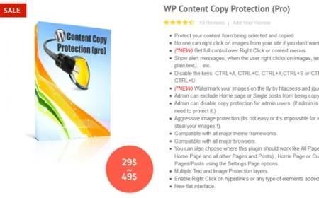 WP Content Copy Protection Pro v15.1