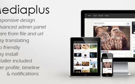 Mediaplus - Media Sharing Script