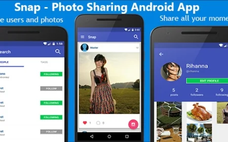 Snap - Photo Sharing Android App