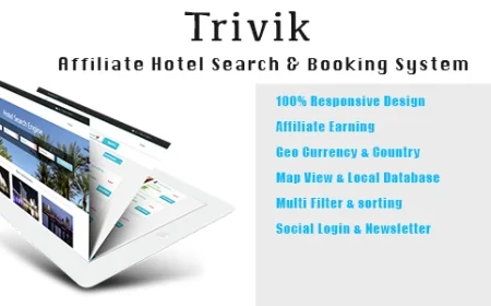 Trivik Affiliate Hotel Search Engine & Booking
