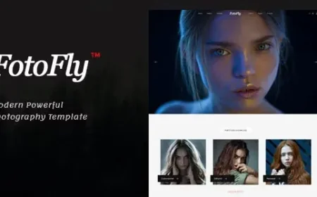 Fotofly - Photography HTML Template v1.0