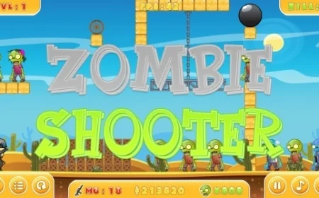 Zombie Shooter - HTML5 Game + Mobile (Capx)